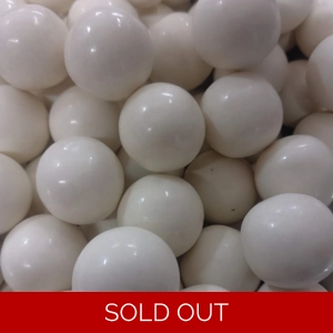 Dubble Bubble Vanilla Ice Cream Gum Balls - White Bubble Gums